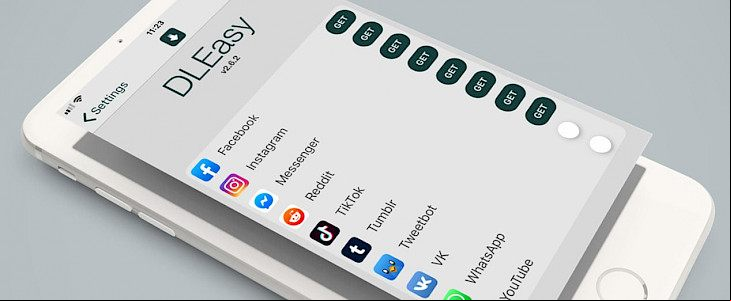 DLEasy videos and images from social apps